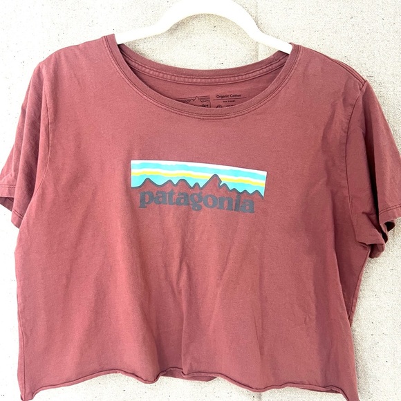 Patagonia cropped logo tee - Picture 1 of 5